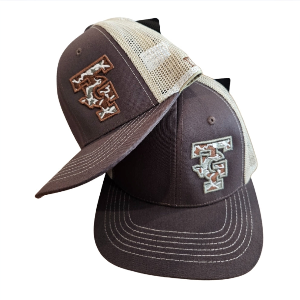 Youth Camo Trucker hat