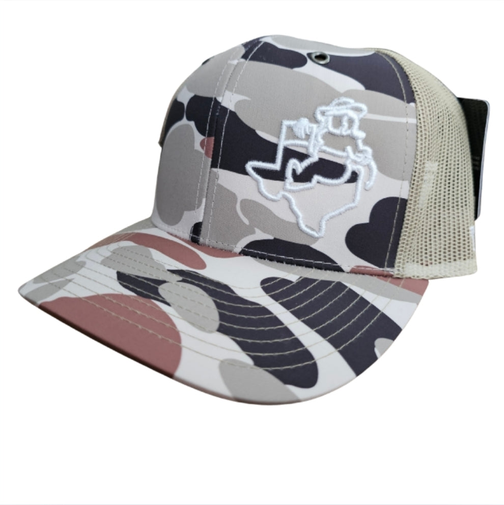 Gorda Girl Camo Trucker hat