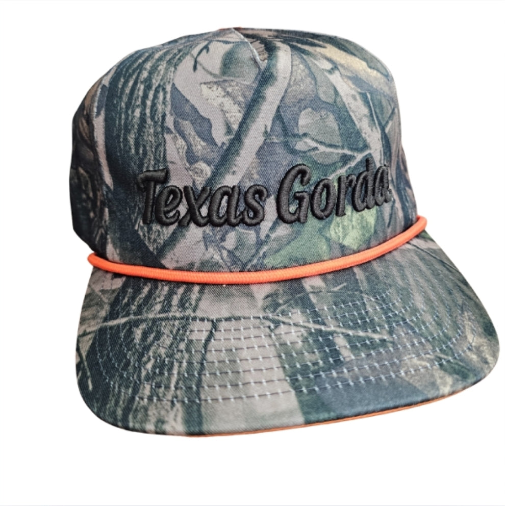 Tree Camo 5 Panel Unstructured hat