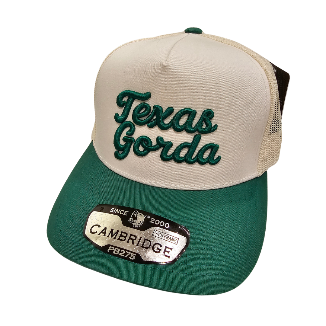 Texas Gorda Script 2-Tone High Frame Snapback Hat