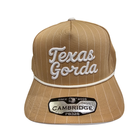Texas Gorda Script Pinstripe hat