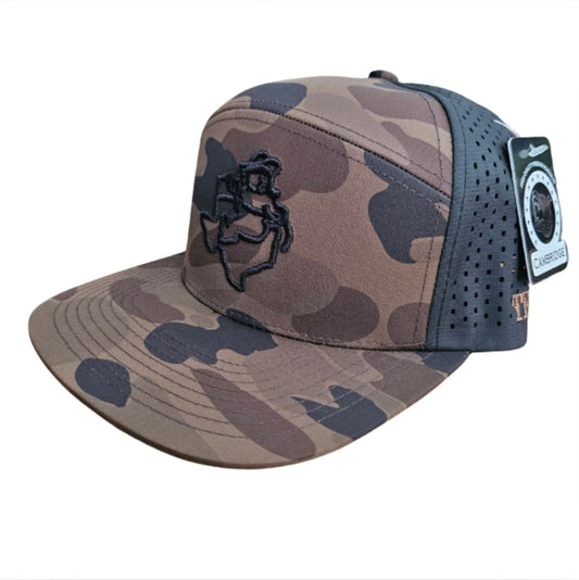 Gorda Girl Perforated Performance Brown Camo Camper