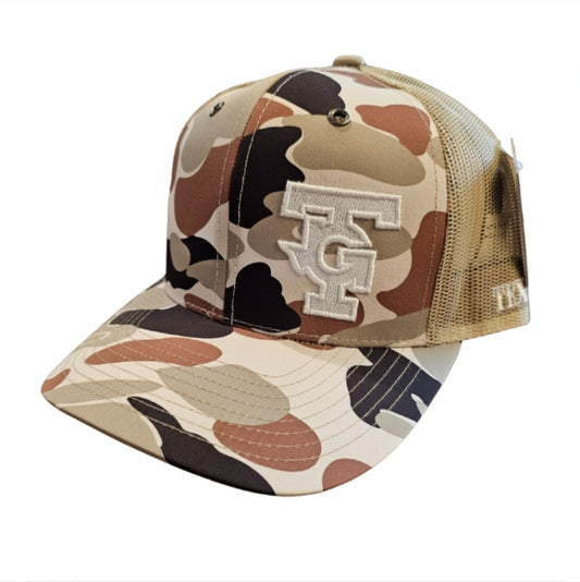 TG Camo Trucker hat