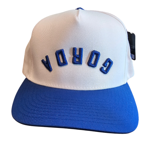 Backwards Gorda  2-Tone High Frame Snapback hat