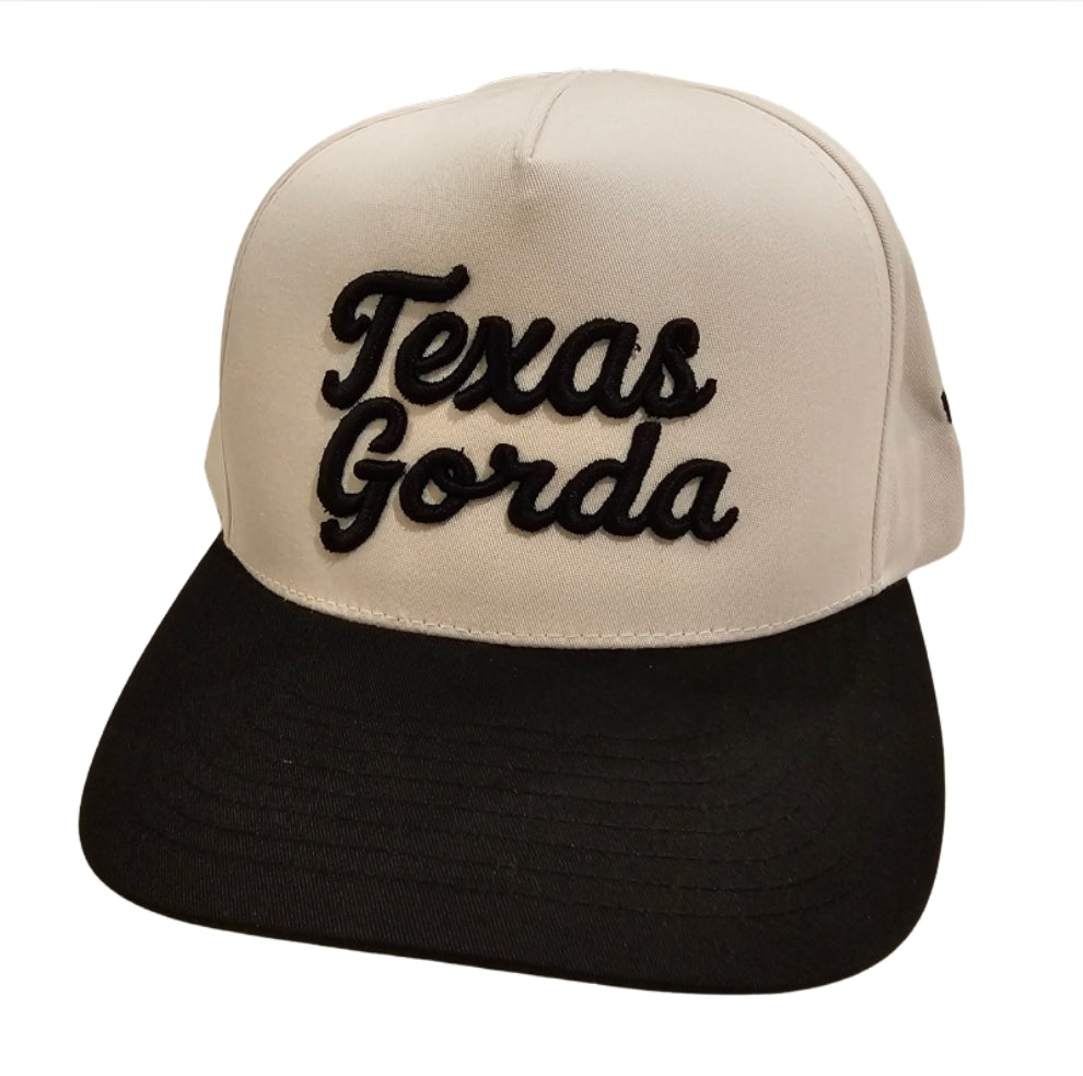 Texas Gorda Script 2-Tone High Frame Snapback Hat