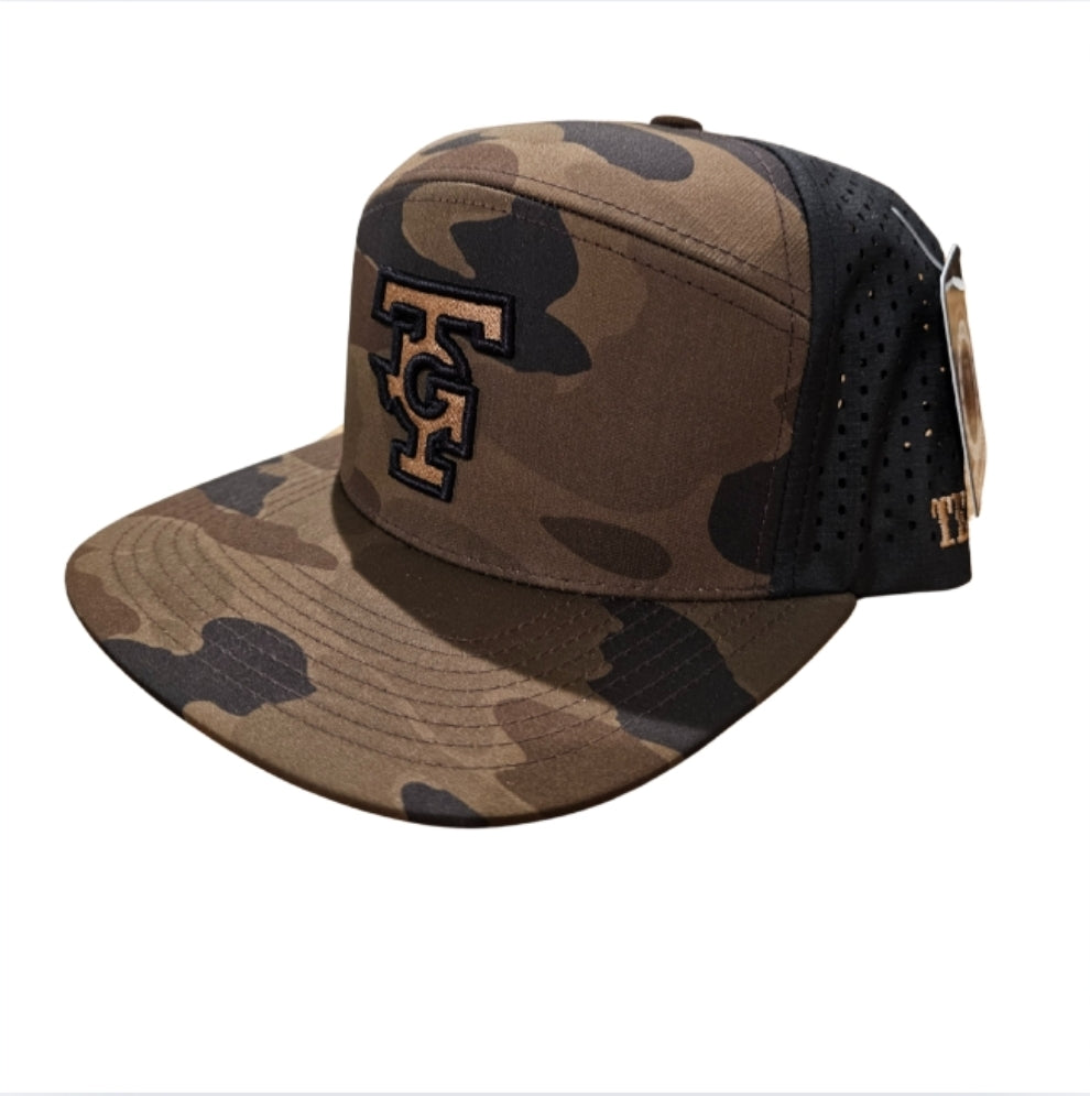 TG Perforated Performance Brown Camo Camper