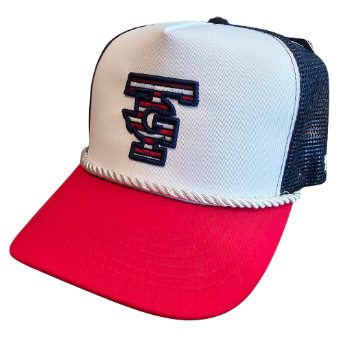TG logo 3-Tone High Frame Meshback