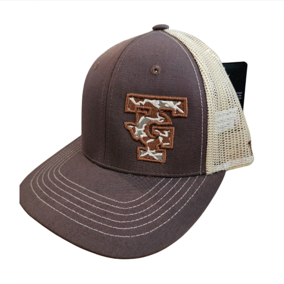Youth Camo Trucker hat