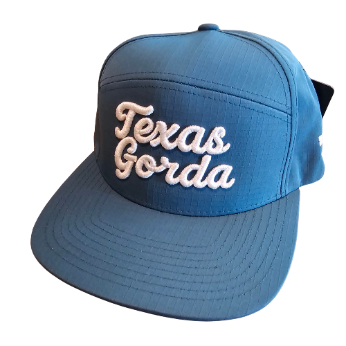 Texas Gorda Script Camper hat