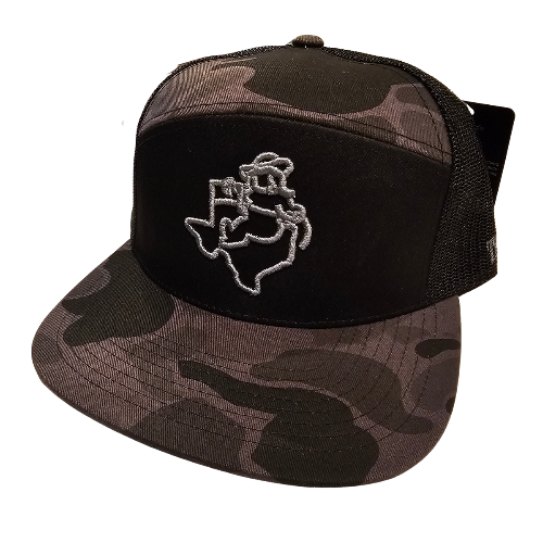 Gorda Girl Camo Camper Snapback