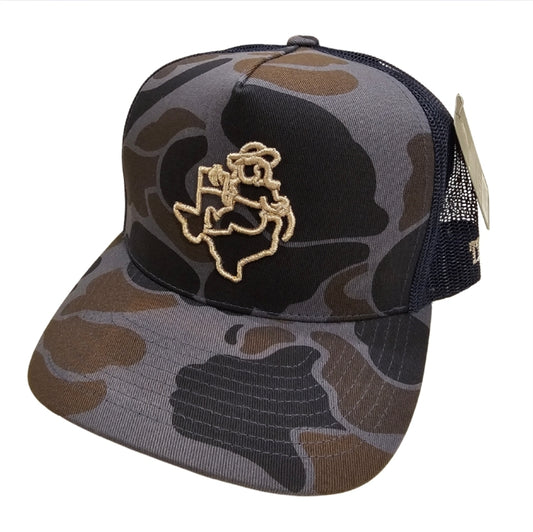 Gorda Girl Camo High Frame hat