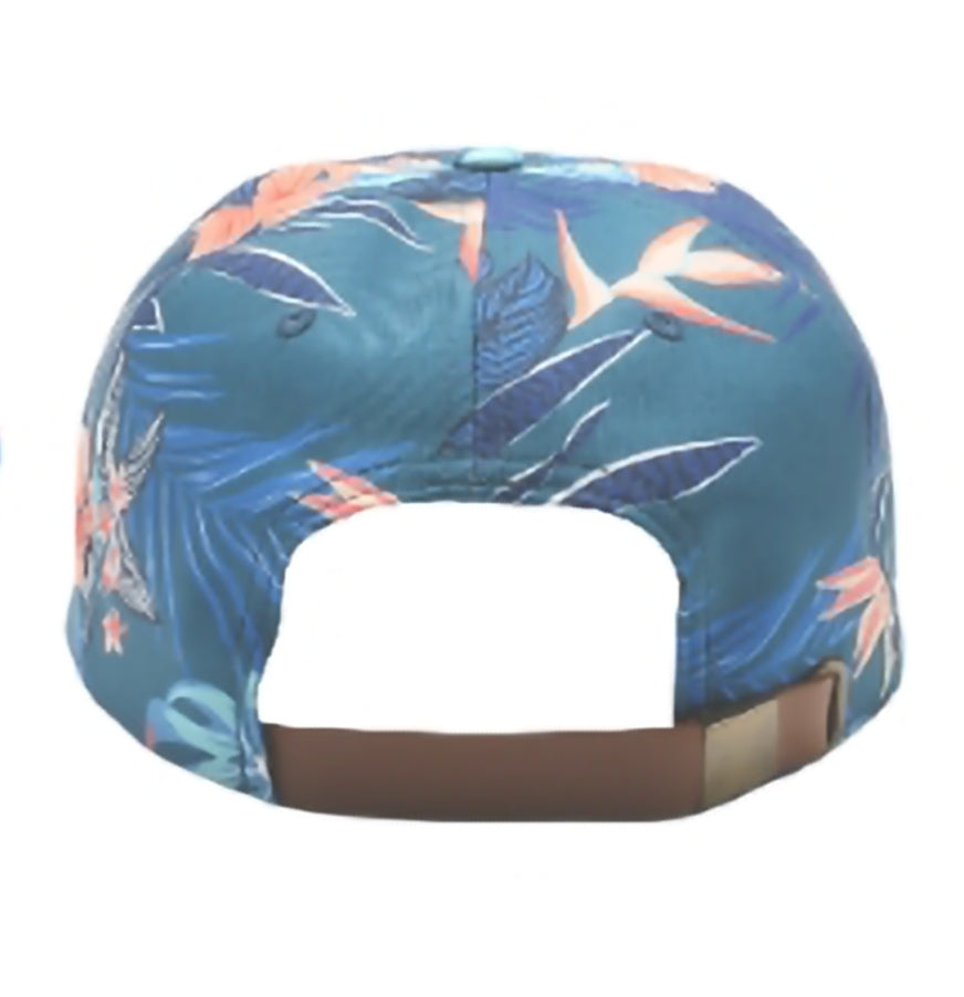 Signature Floral Unstructured Rope hat